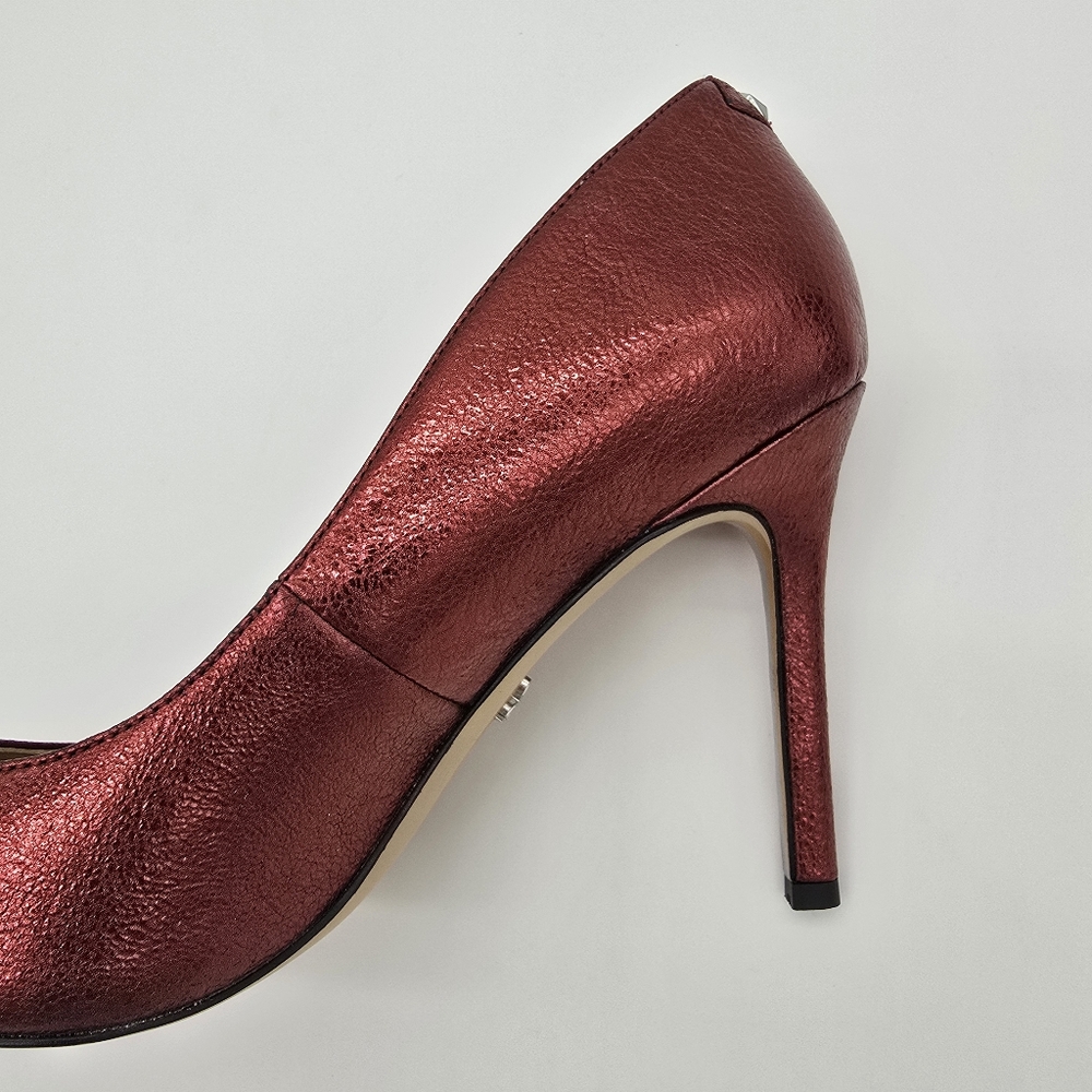 Sam Edelman "Hazel" Metallic Rust Heels - Picture 6 of 8